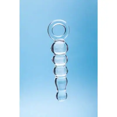 Clarity Glass Hera’s Tryst 4.9” – Compact, Précision & Stimulation Point G / Prostate CLA23