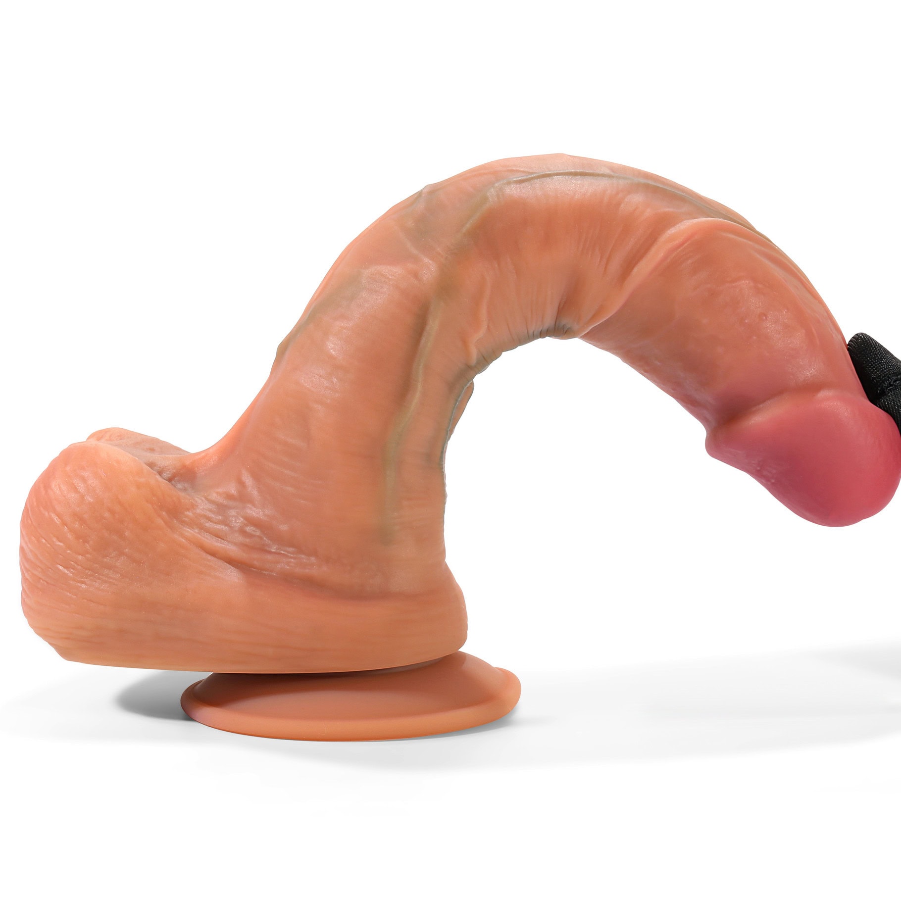 Adore U William 6 po – Dildo Réaliste en Silicone Double Densité avec Base à Succion LA0518