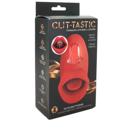 Stimulateur Clitoridien Tongue Licking Lover Rechargeable – Clit-Tastic 32312