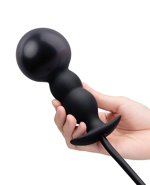 b-Vibe Plug Anal Gonflable | Plug en silicone avec pompe BV5922