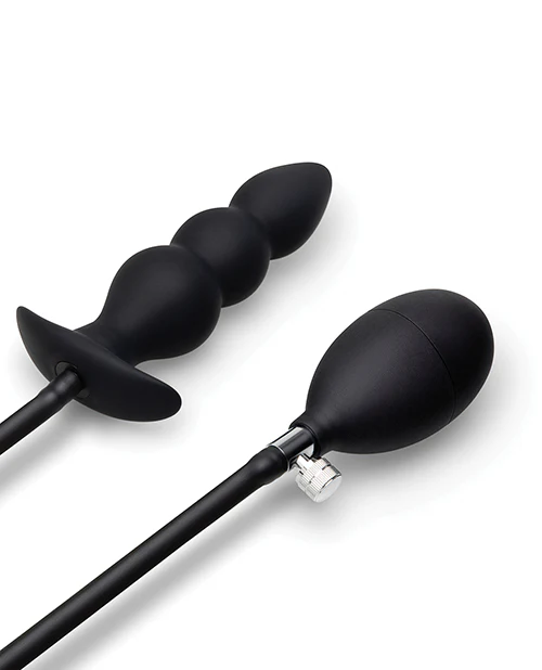 b-Vibe Plug Anal Gonflable | Plug en silicone avec pompe BV5922