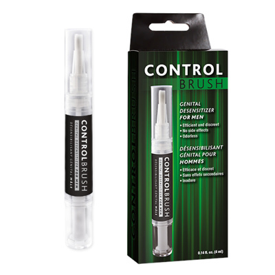 Adore U Höm – Control Brush | Désensibilisant génital pour homme à la lidocaïne 10 % la0139