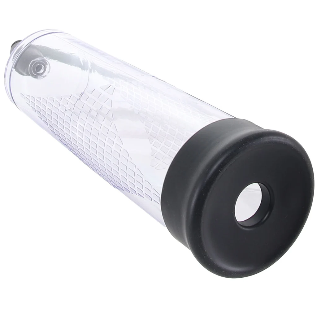 Shots – Pumped Basic Pump 2 Transparent | Pompe pénienne manuelle avec manchon silicone 057952