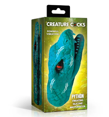 Creature Cocks – Python Masturbateur Vibrant en Silicone AH994