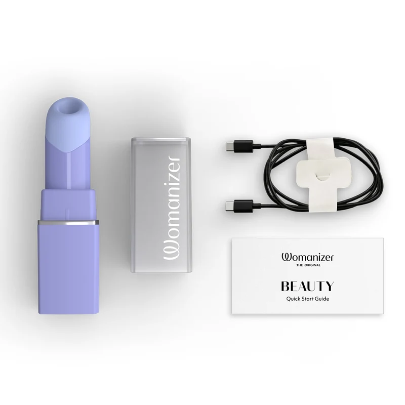 Womanizer® Beauty – Stimulateur clitoridien sans contact – Format rouge à lèvres