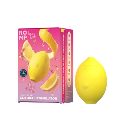ROMP® Lemon Crush – Stimulateur clitoridien Pleasure Air™ – Jaune WT637534