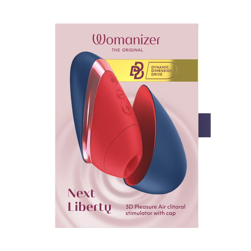 Womanizer® Next Liberty – Stimulateur clitoridien sans contact – Bordeaux WT6347