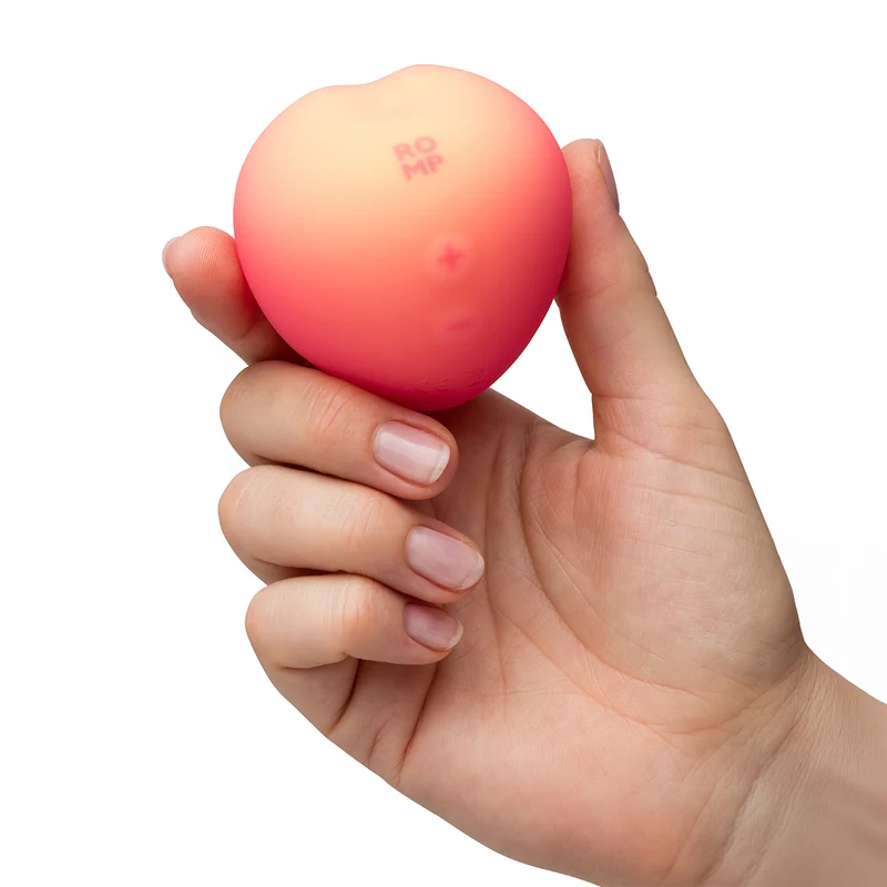 ROMP® Pink Peach – Stimulateur clitoridien Pleasure Air™ – Rose WT633093